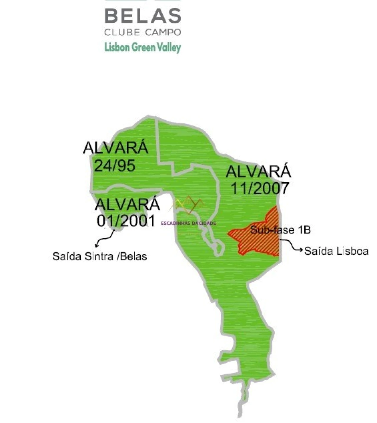Terreno para Venda em Queluz e Belas Planta 2