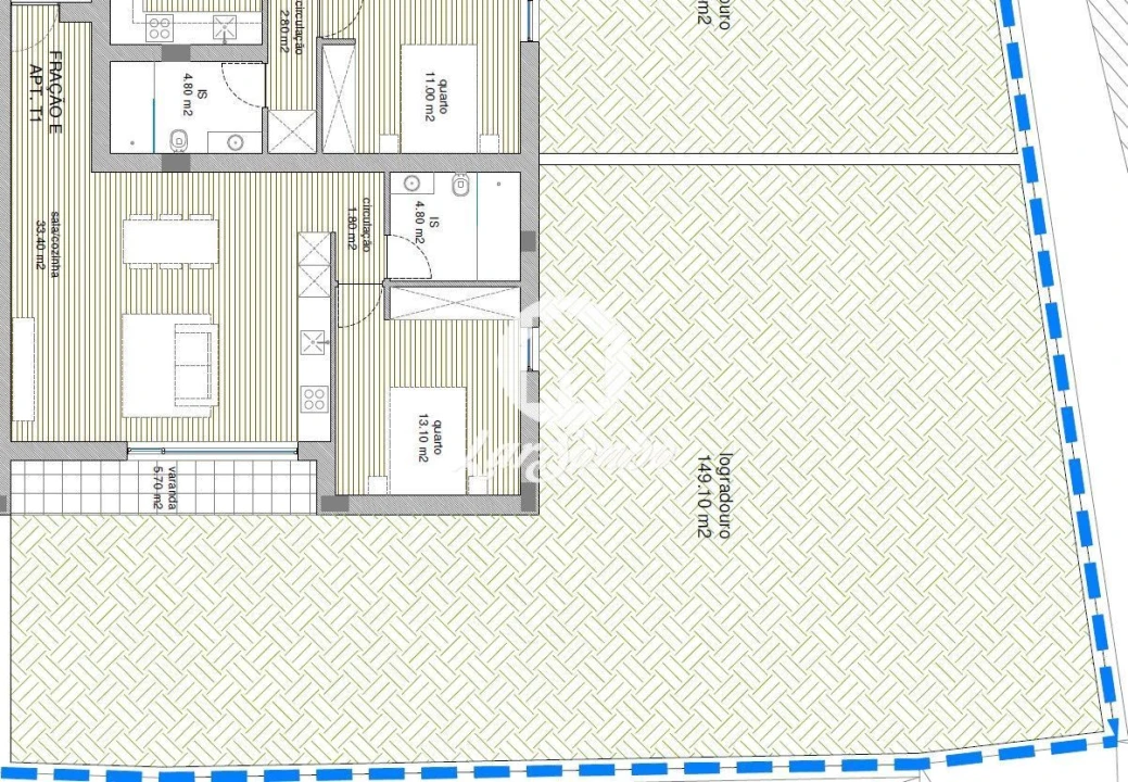 Apartamento T1 para Venda em Manhente Foto 2