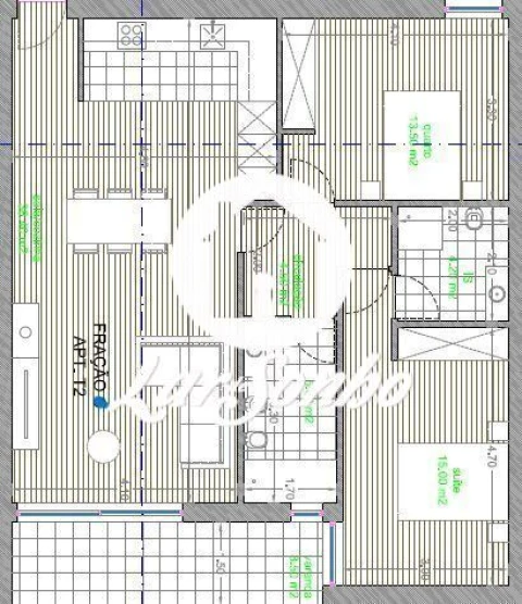 Apartamento T2 para Venda em Manhente