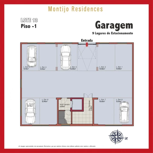 Apartamento T3 para Venda em Montijo e Afonsoeiro Planta 9