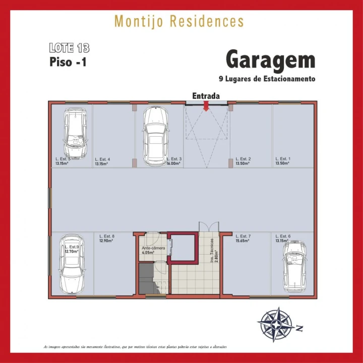 Apartamento T3 para Venda em Montijo e Afonsoeiro Planta 9