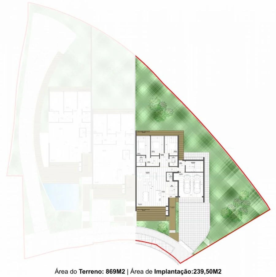 Moradia T3 para Venda em Cepães e Fareja Planta 1