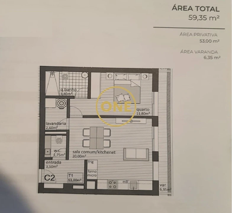 Apartamento T1 para Venda em Matosinhos e Leça da Palmeira Foto 14