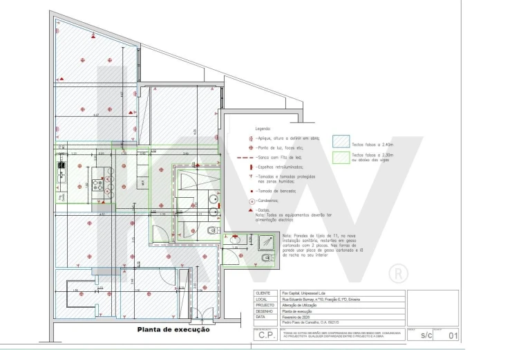 Apartamento T2 para Venda em Ericeira Planta 1
