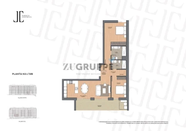 Apartamento T2 para Venda em Glória e Vera Cruz