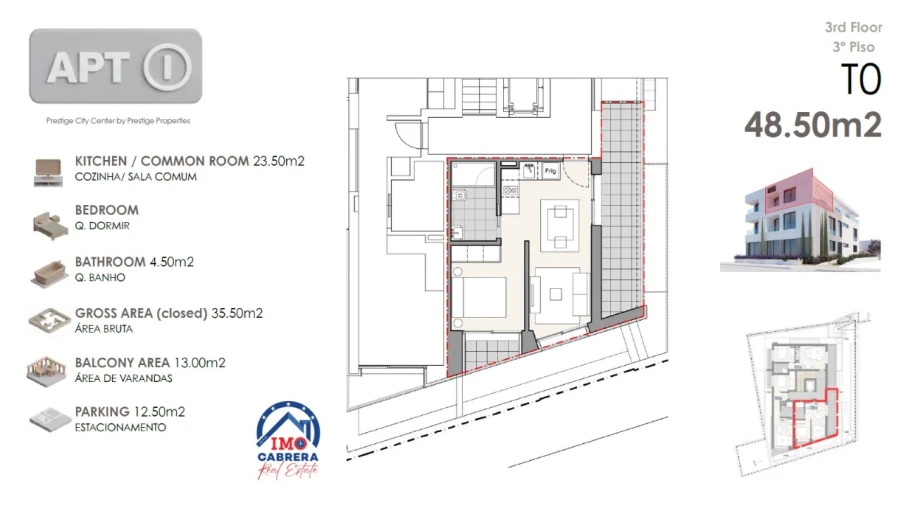 Apartamento para Venda em Machico Planta 1