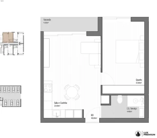 Apartamento T1 para Venda em Vila Praia de Ancora