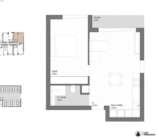 Apartamento T1 para Venda em Vila Praia de Ancora
