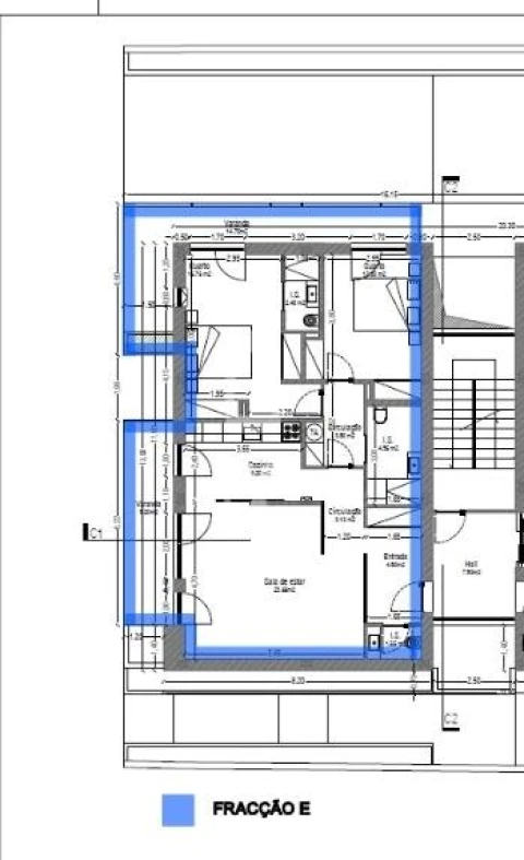 Apartamento T2 para Venda em Rio de Loba