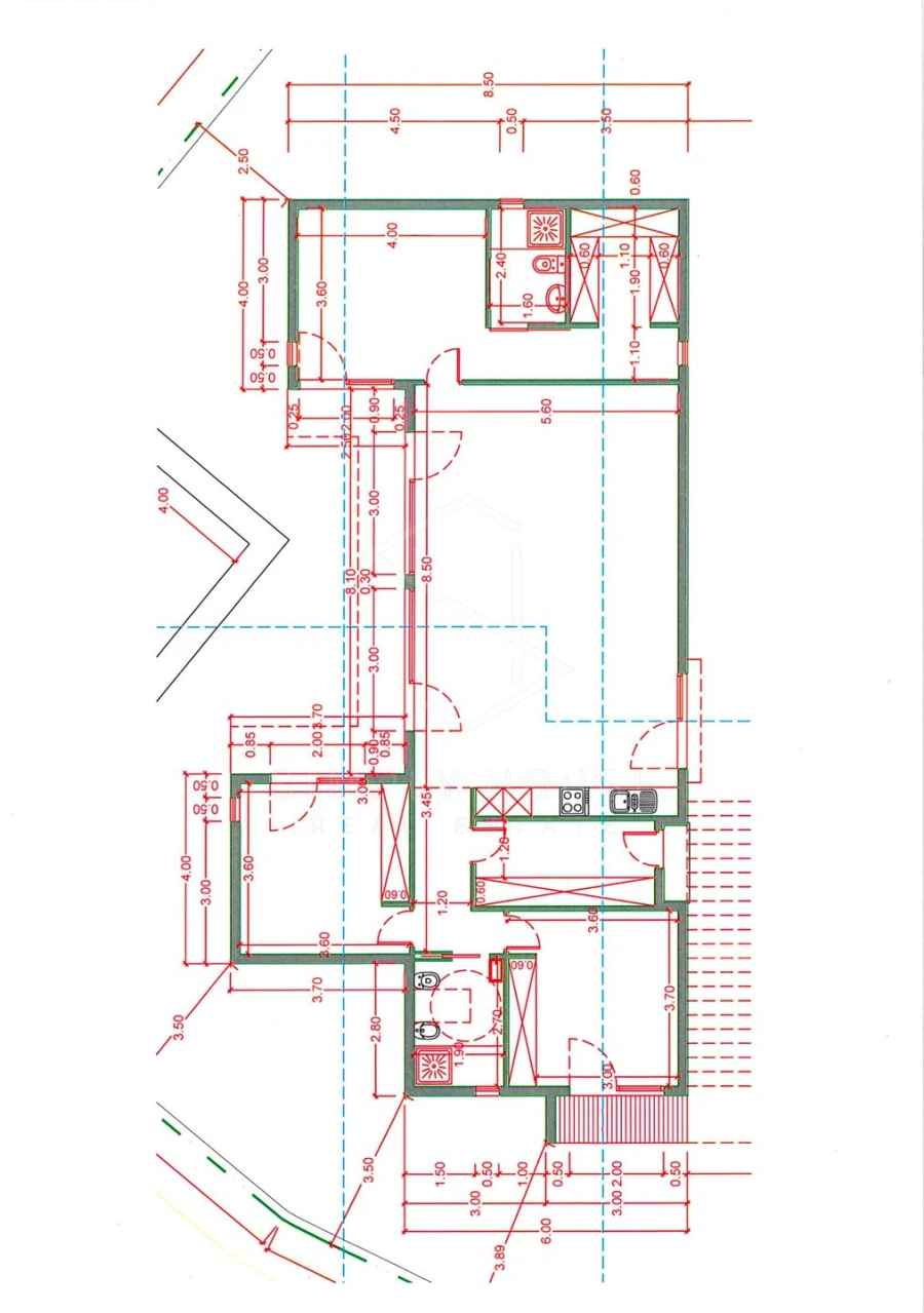 Moradia T3 para Venda em Turquel Planta 1