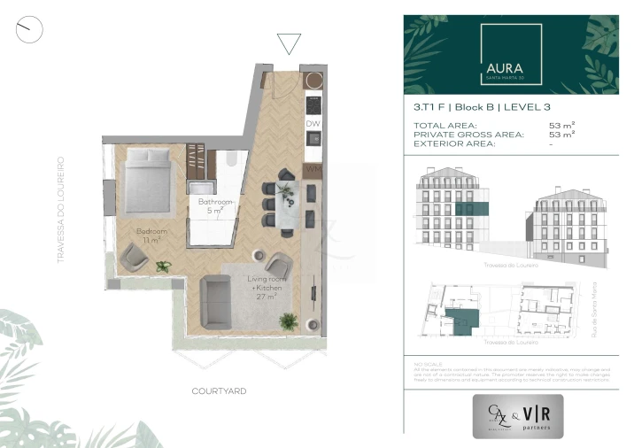 Apartamento T1 para Venda em Santo António Planta 1