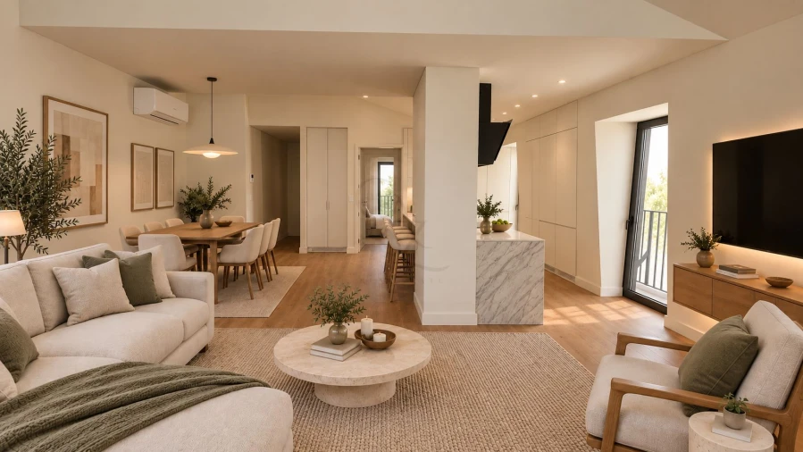 Apartamento T3 para Venda em Santo António Foto 7