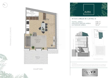 Apartamento T2 para Venda em Santo António