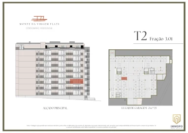 Apartamento T2 para Venda em Vilar de Andorinho