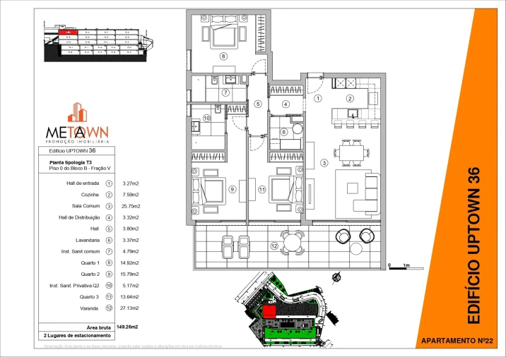 Apartamento T3 para Venda em Funchal (Santa Luzia) Foto 45