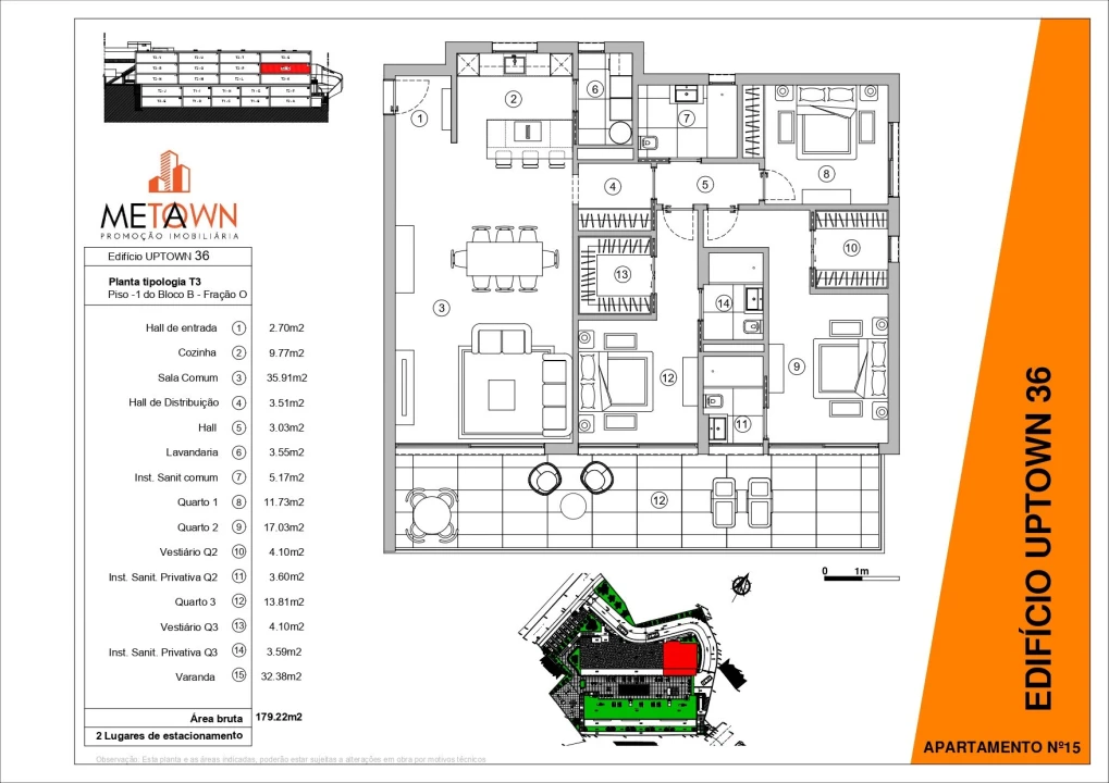 Apartamento T3 para Venda em Funchal (Santa Luzia) Foto 45