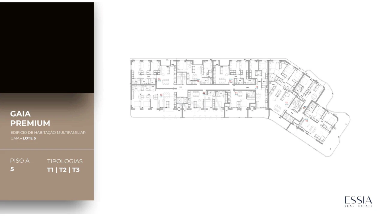 Apartamento T2 para Venda em Oliveira do Douro Planta 2