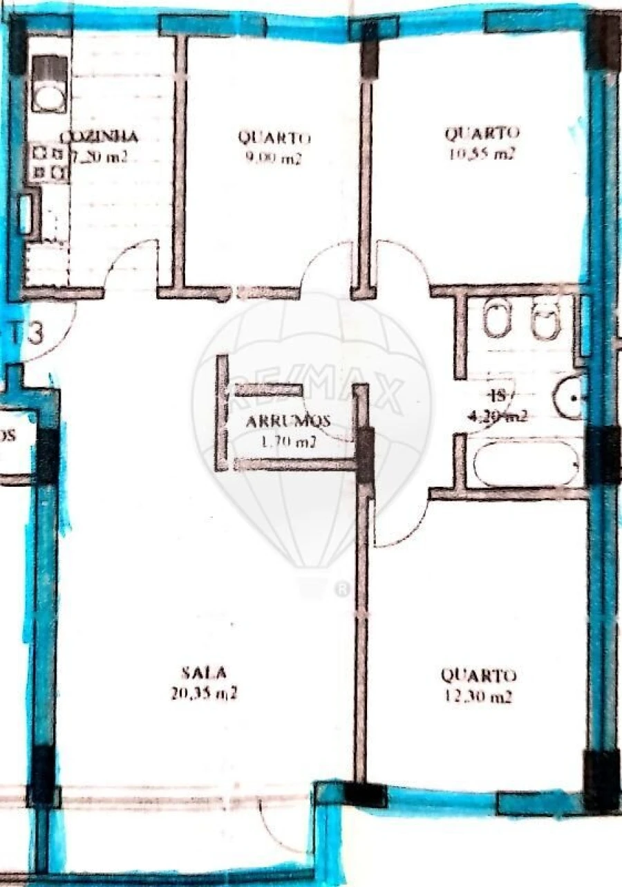 Apartamento T3 para Venda em Oeiras e São Julião da Barra, Paço de Arcos e Caxias Foto 21