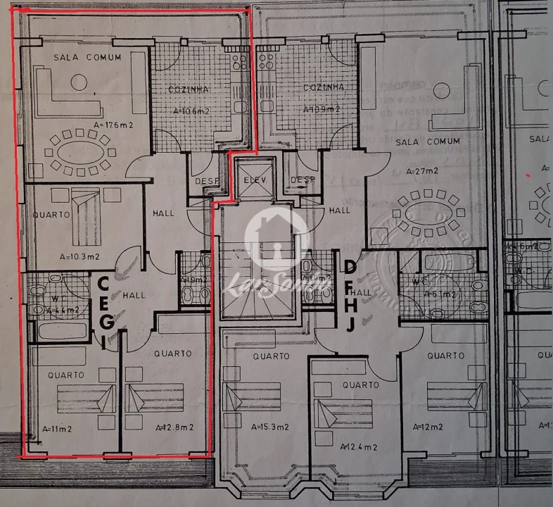 Apartamento T3 para Venda em Fânzeres e São Pedro da Cova Foto 20