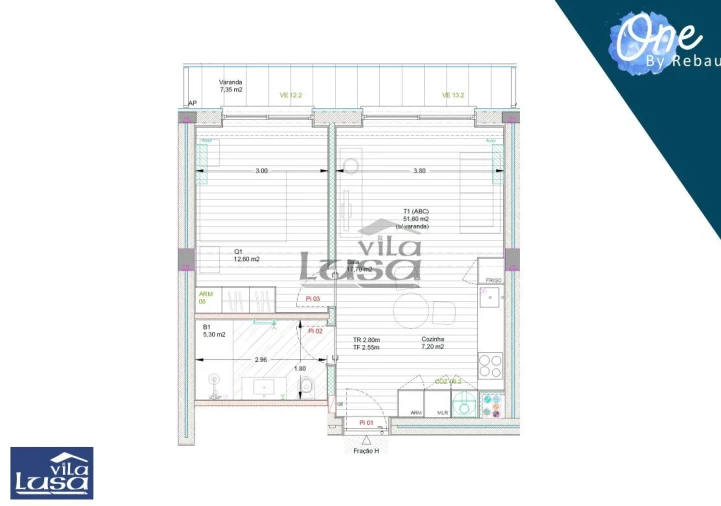 Apartamento T1 para Venda em Pedroso e Seixezelo Foto 5