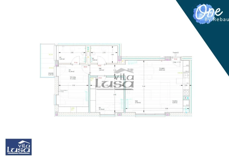 Apartamento T2 para Venda em Pedroso e Seixezelo Foto 5