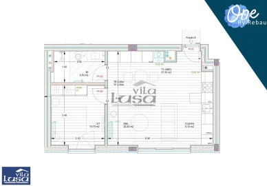 Apartamento T1 para Venda em Pedroso e Seixezelo