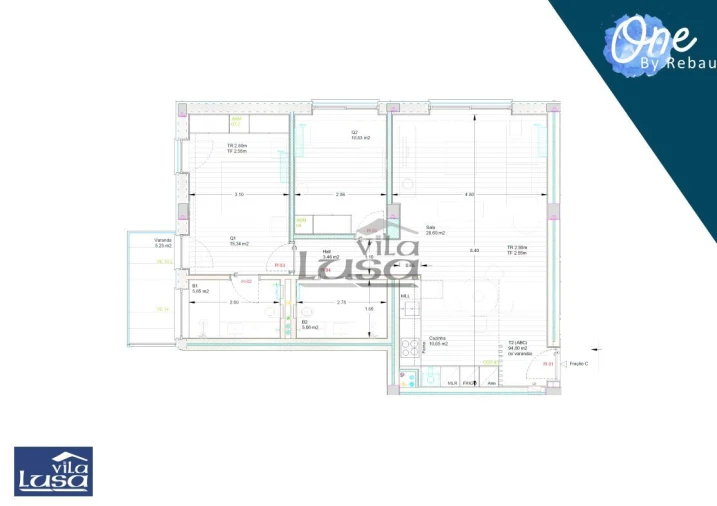 Apartamento T2 para Venda em Pedroso e Seixezelo Foto 5