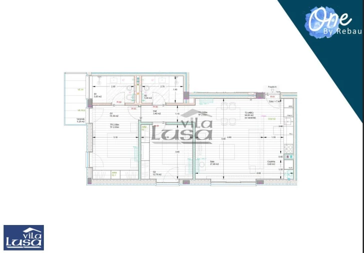 Apartamento T2 para Venda em Pedroso e Seixezelo Foto 5
