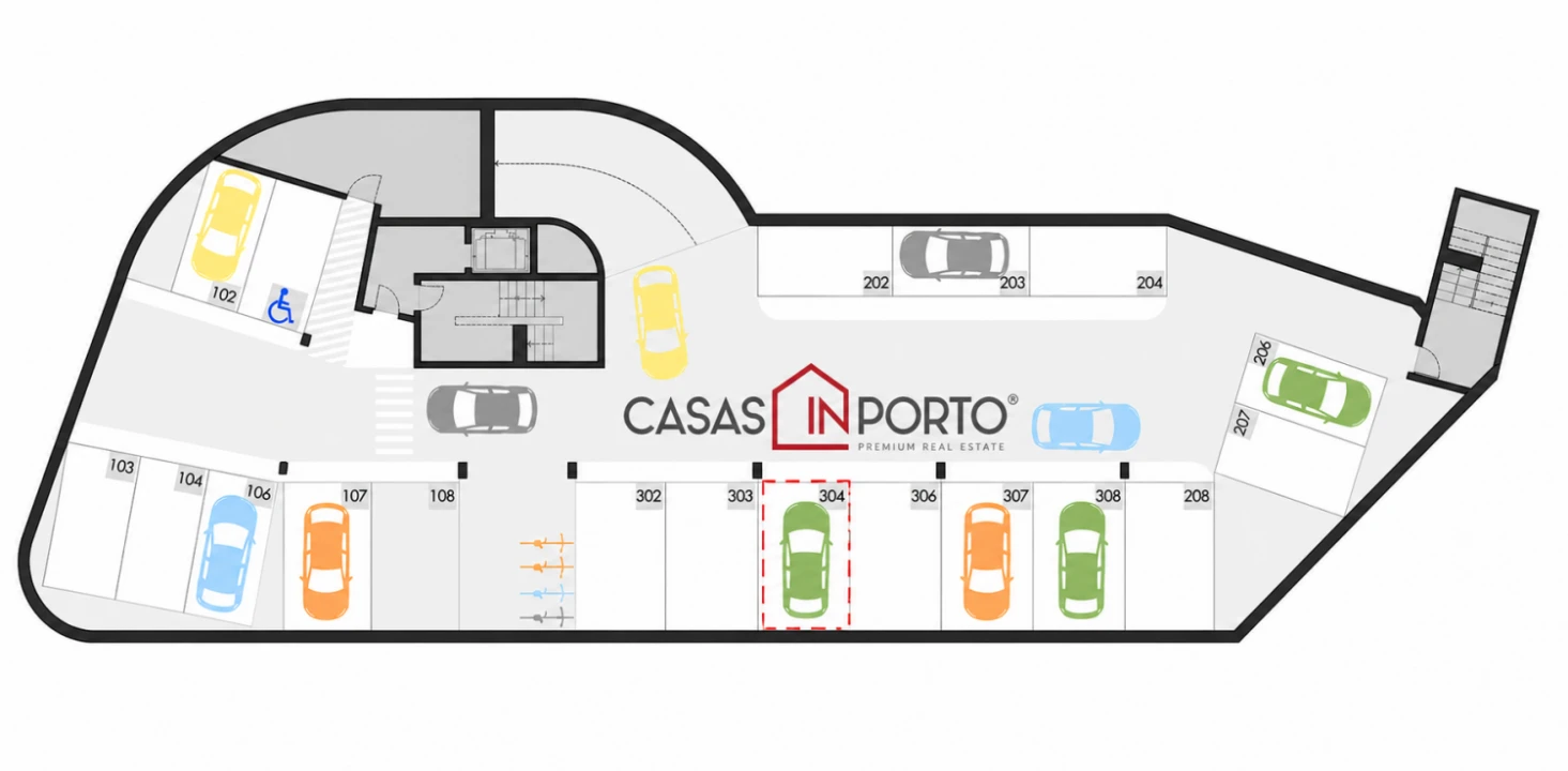 Apartamento T1 para Venda em Paranhos Planta 2