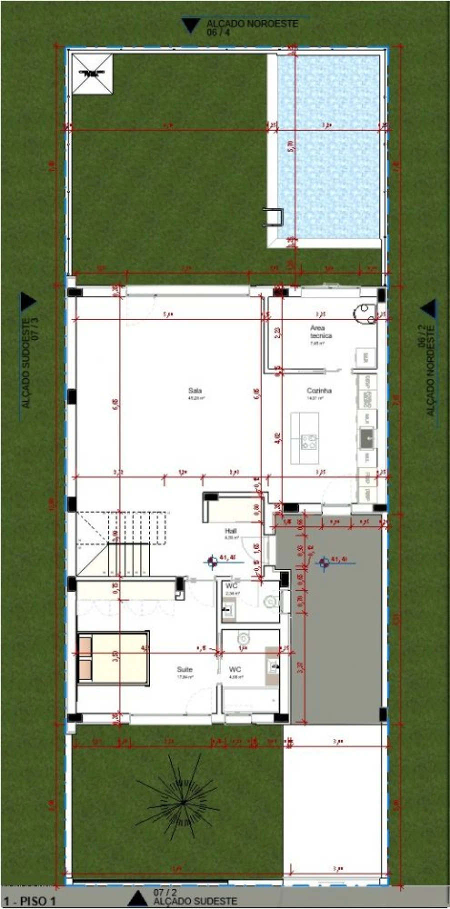 Moradia T3 para Venda em Sesimbra (Castelo) Planta 2