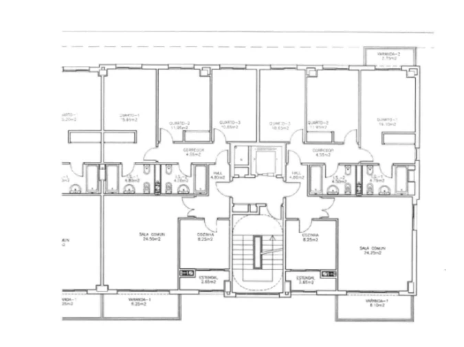 Apartamento T3 para Venda em Alhos Vedros Planta 1
