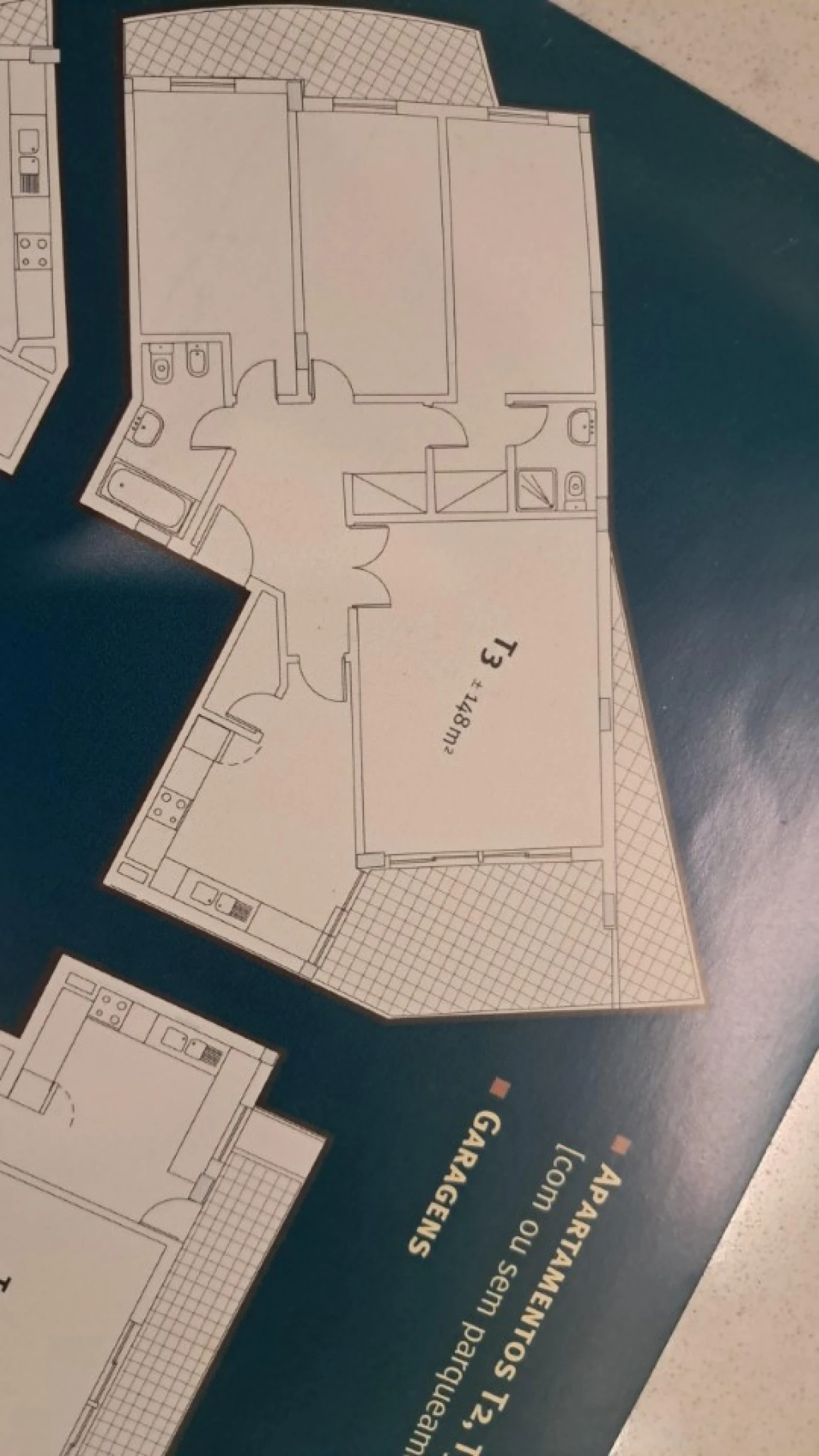 Apartamento T3 para Venda em Setubal (São Sebastião) Planta 2