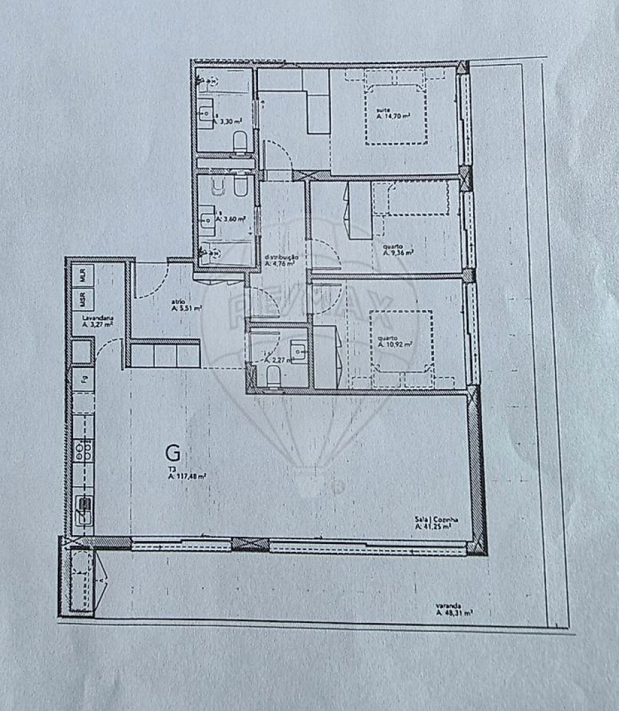 Apartamento T3 para Arrendamento em Canidelo Foto 13