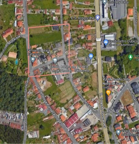 Terreno para Venda em Serzedo e Perosinho