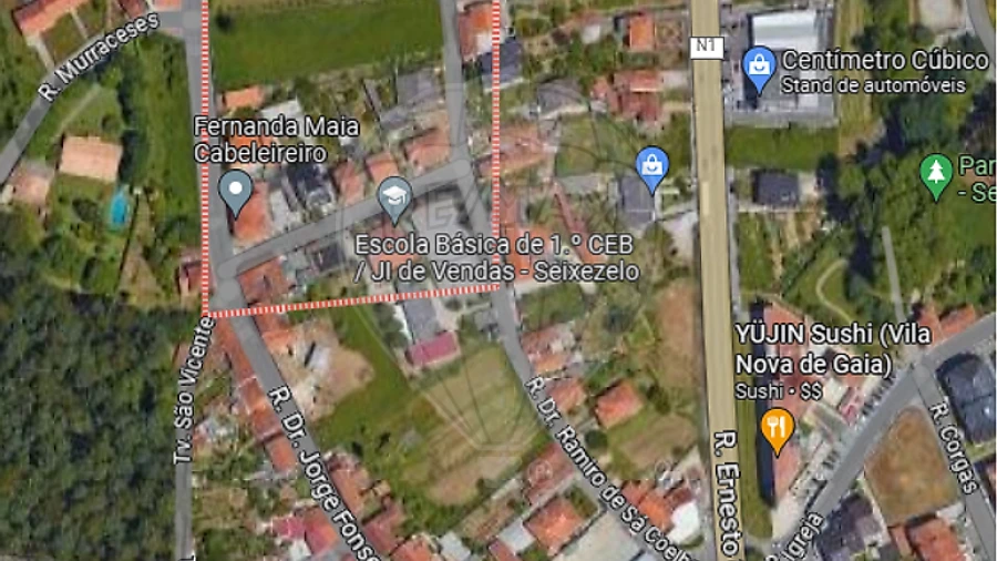 Terreno para Venda em Serzedo e Perosinho