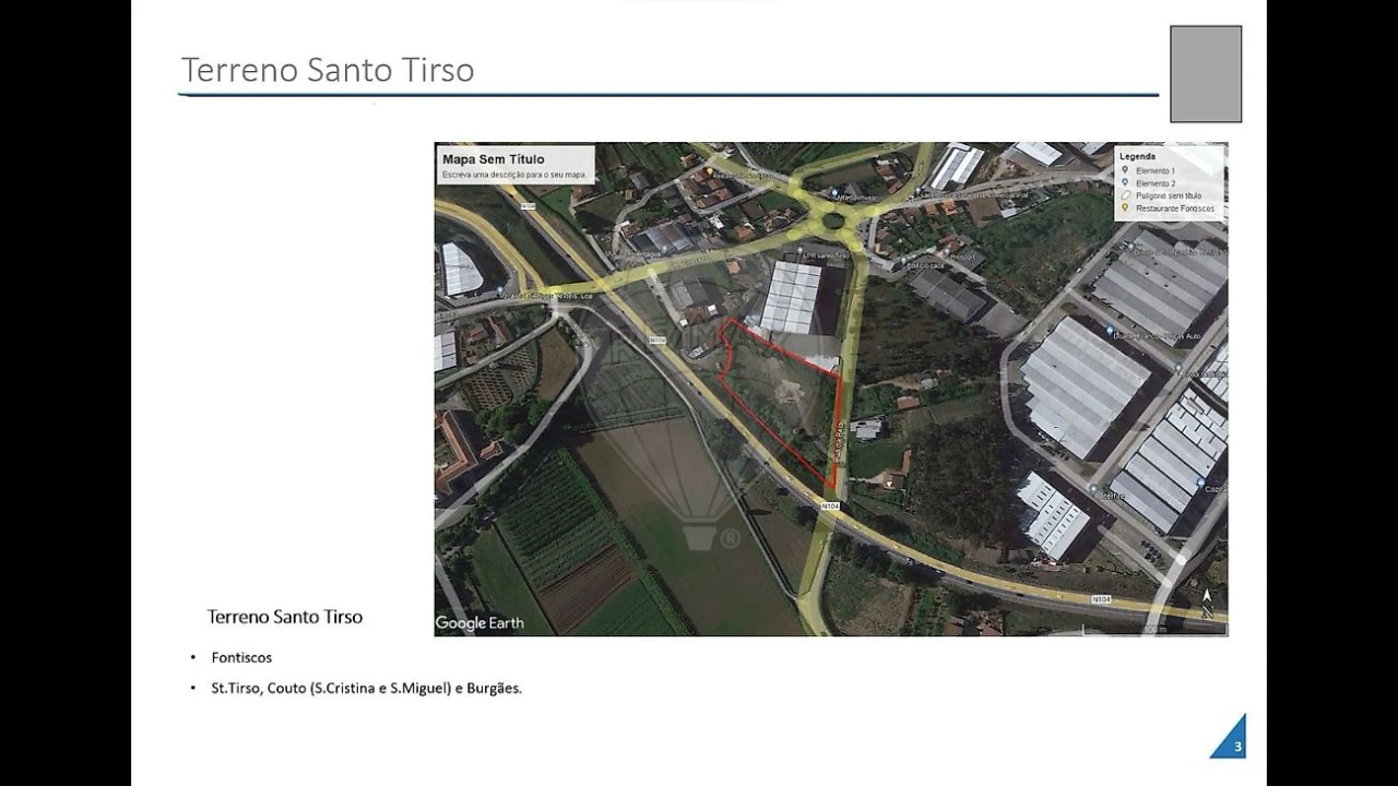 Terreno para Venda em Santo Tirso, Couto (Santa Cristina e São Miguel) e Burgães Foto 8