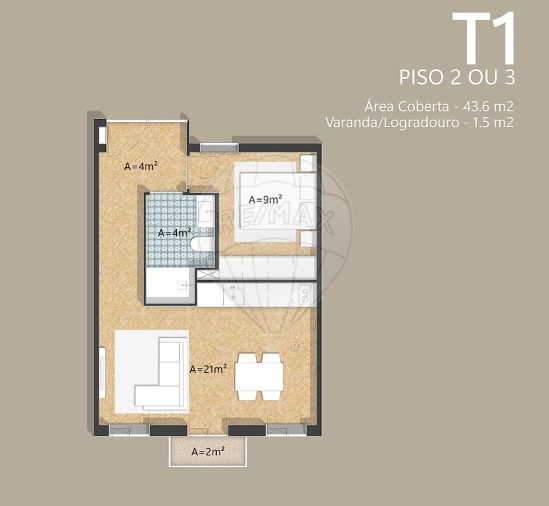 Apartamento T1 para Venda em Bonfim Foto 6