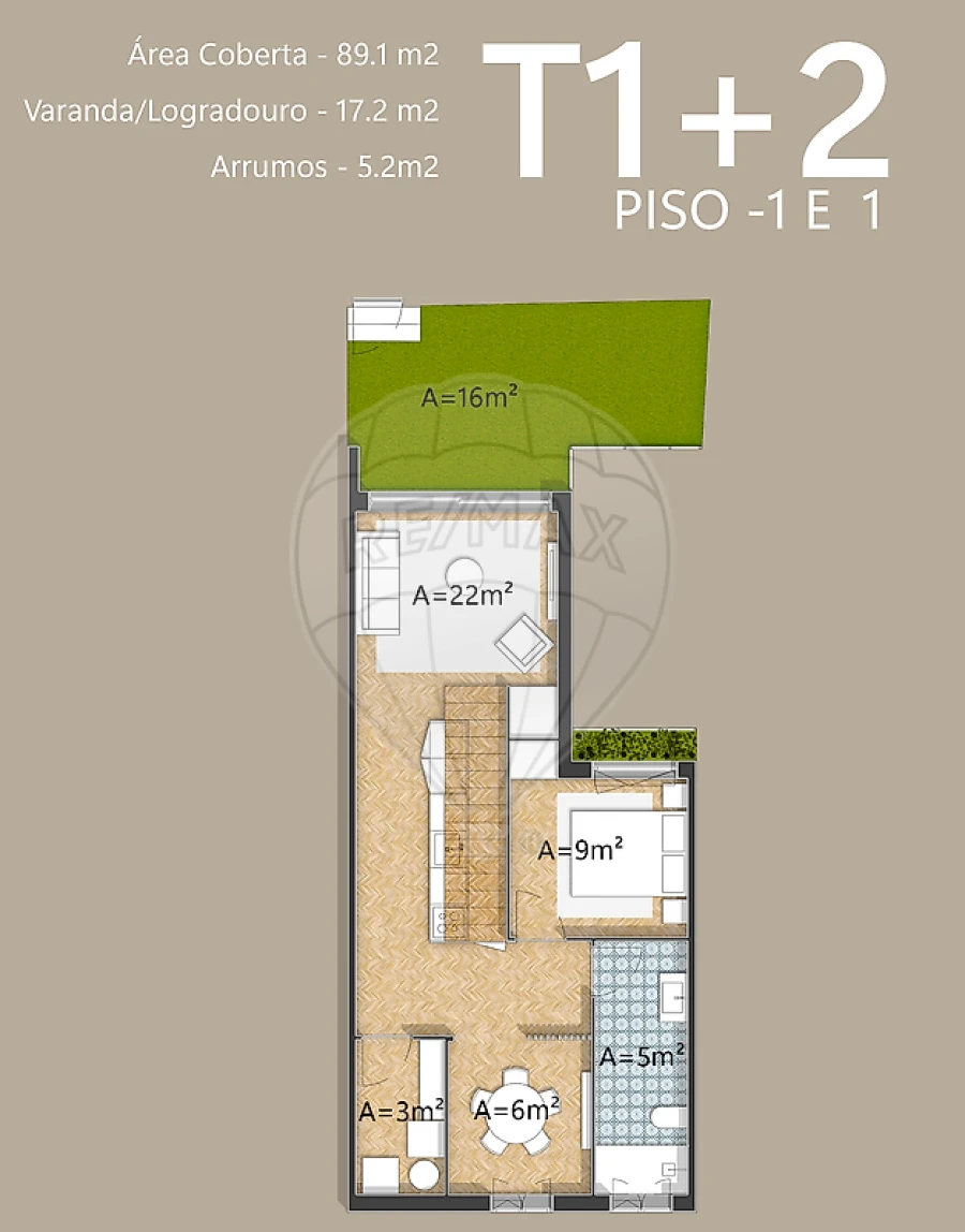 Apartamento T3 para Venda em Bonfim Foto 9