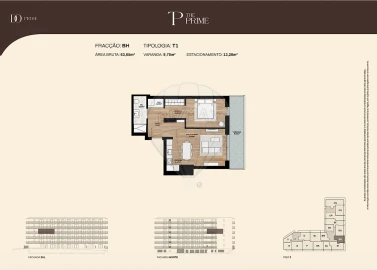 Apartamento T1 para Venda em Canidelo