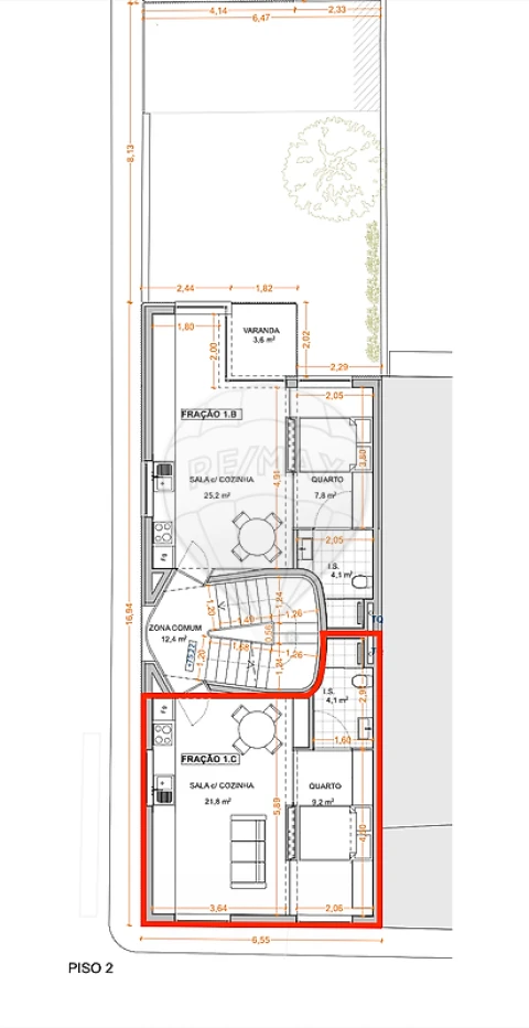 Apartamento T0 para Venda em Ramalde