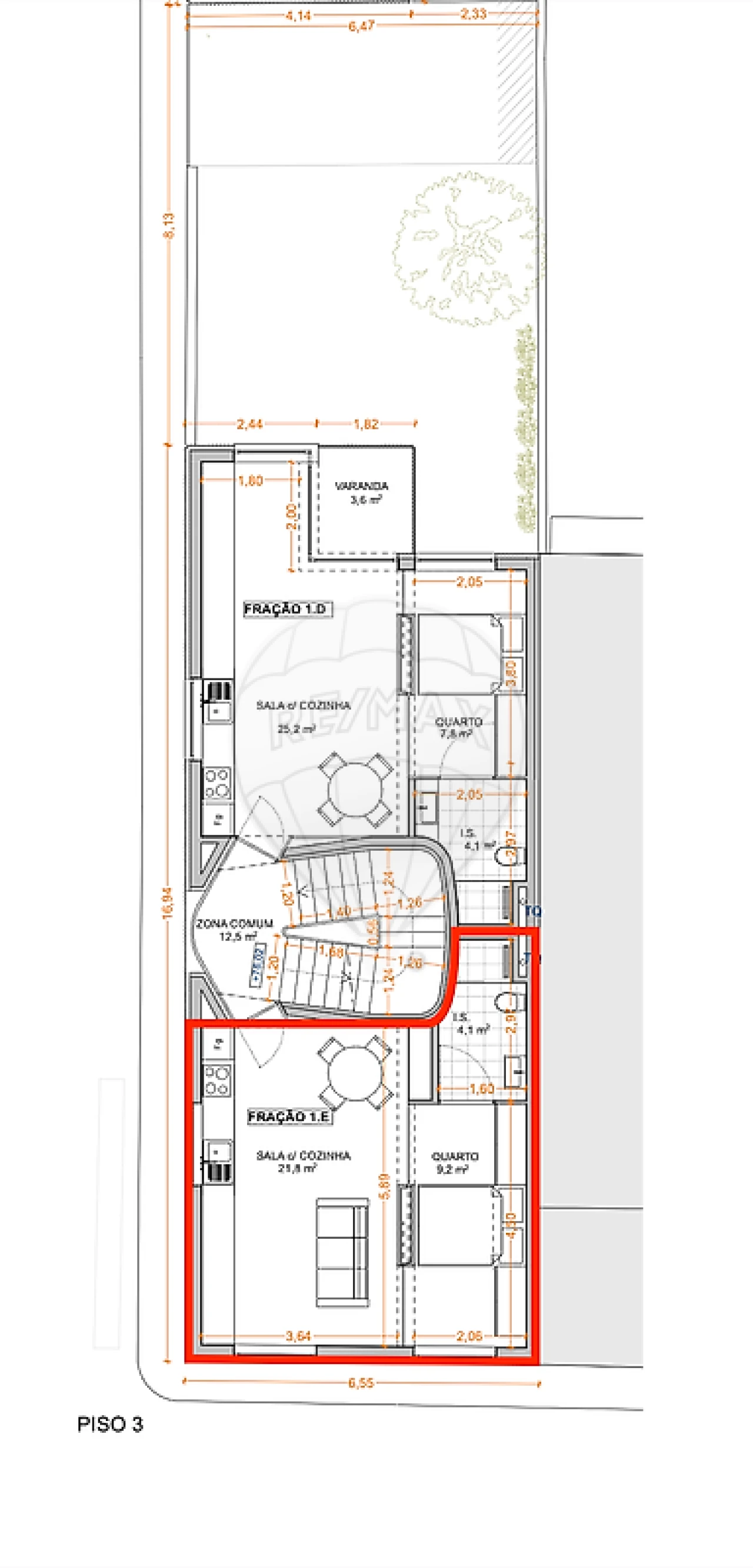Apartamento T0 para Venda em Ramalde Foto 5
