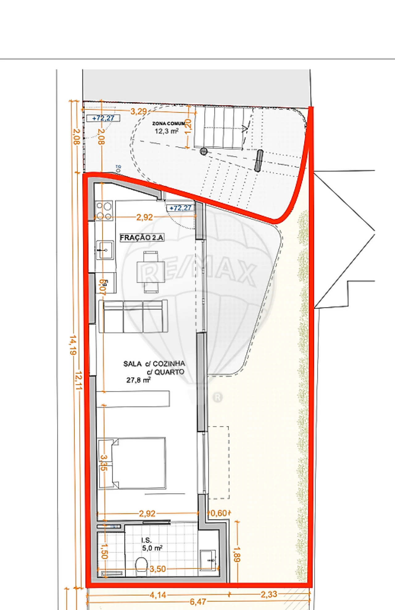 Apartamento T0 para Venda em Ramalde Foto 2