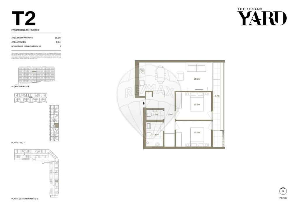 Apartamento T2 para Venda em Santa Marinha e São Pedro da Afurada Foto 8