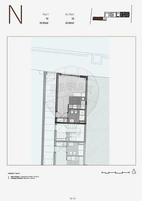 Apartamento T0 para Venda em Matosinhos e Leça da Palmeira