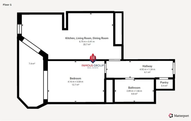 Apartamento T1 para Venda em Portimão Foto 37