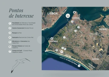 Apartamento T3 para Venda em Costa da Caparica