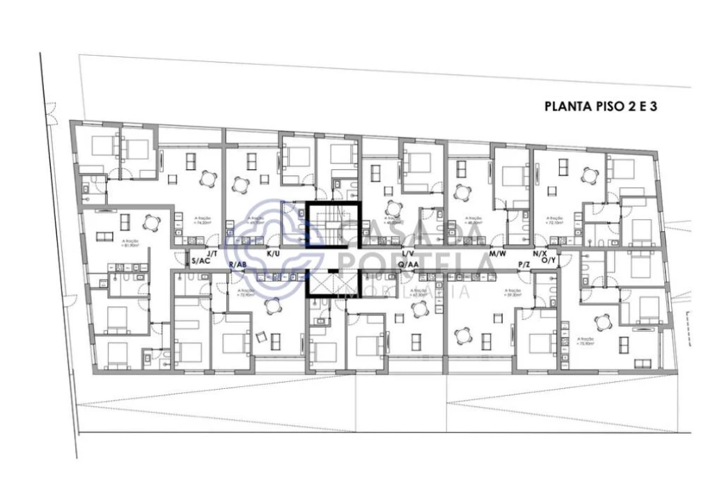 Apartamento T2 para Venda em Canidelo Foto 13