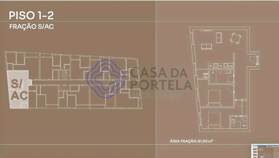 Apartamento T2 para Venda em Canidelo Foto 16