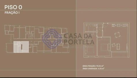Apartamento T2 para Venda em Canidelo