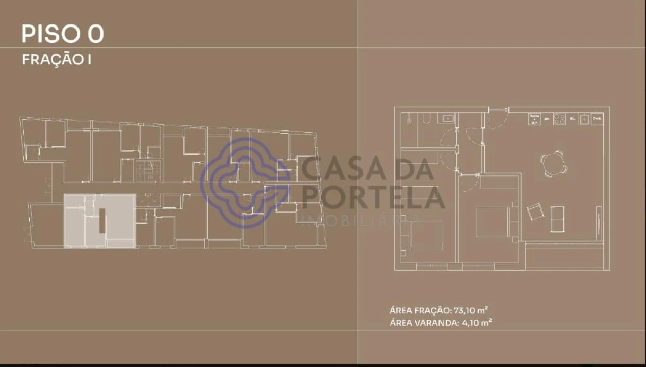 Apartamento T2 para Venda em Canidelo Foto 15